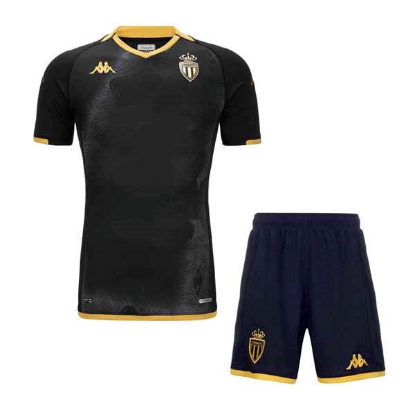 Camiseta AS Monaco Replica Segunda Ropa Niño 2023/24